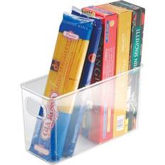 iDESIGN 71630 Clear Linus Bin Storage Box