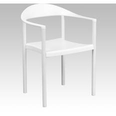 Plastic Kitchen Chairs Flash Furniture RUT-418-WH-GG HERCULES 1000 Kitchen Chair