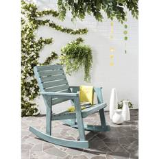 Gray Rocking Chairs Safavieh Outdoor Collection Alexei Rocking Chair