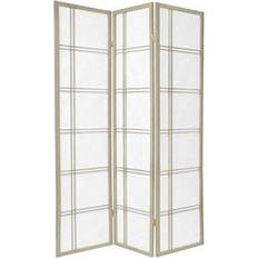 Gray Room Dividers Oriental Furniture 6 Double Cross Shoji Screen Room Divider