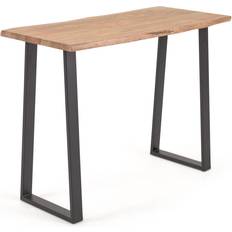 Geel Sidetables LaForma Kave Home Bartafel Alaia 140 x 60 cm