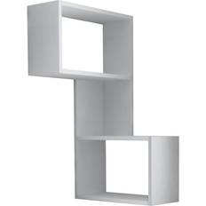 Hanah Home Væghængt hjørnehylde PART Bogreol