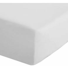 Linne - Percale Underlakan Catherine Lansfield Easy Iron Percale Kammad Lakan Vitt Underlakan Vit
