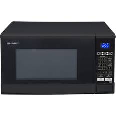 Black - Small size Microwave Ovens Sharp R670BK Black