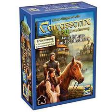 10 Gesellschaftsspiele Asmodee Carcassonne, Wirtshäuser und Kathedralen Spiel-Zubehör