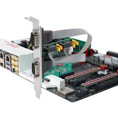 SIIG 2 Port DP Cyber RS-232 PCIe Card 250Kbps