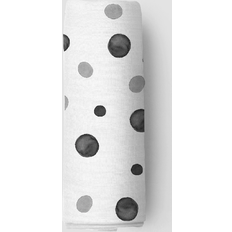 Happiest Baby 100% Organic Swaddle Blanket Black Dots