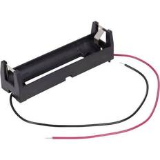 Cable tray Velleman BH18650-1 Battery tray 1x 18650 Cable