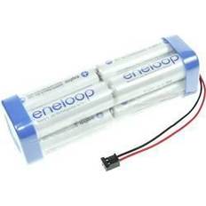 Panasonic eneloop aa 2000mah nimh Panasonic ENELOOP8 2000 Akku-Pack, NiMh, 9,6 V, 2000 mAh, 8 Zellen, Graupner