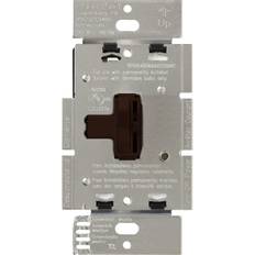 Brown Power Strips & Branch Plugs Lutron 68545 120 volt Brown Toggler 1000 watt 3-Way Wall Dimmer Switch with Locator Light