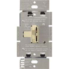 Lutron Power Strips & Extension Cords Lutron AYF-103P-IV Ariadni 8 A 3-Way/Single Pole 3-Wire Fluorescent Dimmer Switch, Ivory