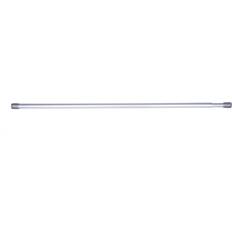 Silver Curtain Rods Kenney Silver Carlisle Tension Rod48"