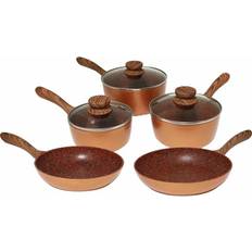 JML Copper Stone Cookware Set with lid 5 Parts