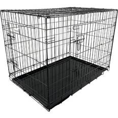 Hugglepets Cage with metal Tray black