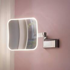 Kosmetikspiegel Emco LED Rasier- und Kosmetikspiegel mit 5-fach Vergrößerung