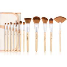 Luvia Cosmetics Brush Brush Set Bamboo's Root Set Kosmetikpensel 12 stk. hørtaske 1 stk. 1 Stk