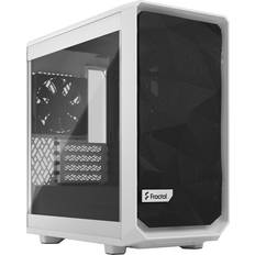 Fractal Design ATX Computer Cases Fractal Design Meshify 2 Mini White TG High-Airflow Clear Tempered Case