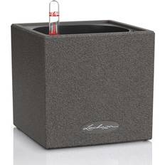 Lechuza canto 14 Lechuza Canto Stone 14 All-In-One Graphite Black Krukke