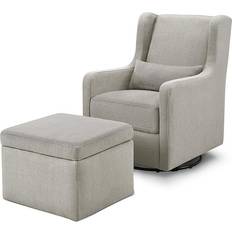 Kid's Room Carter's DaVinci Nursery Gliders & Recliners Performance Performance Gray Linen Adrian