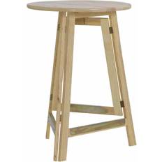 Buitentafels Bistro Siena Garden Tuintafel Dennenhout Natuur 78 cm