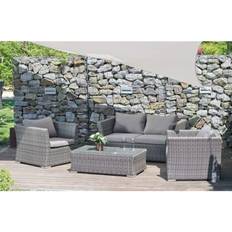 Gartenmöbel Garden Pleasure Gruppe ANNA 4-teilig Lounge-Set