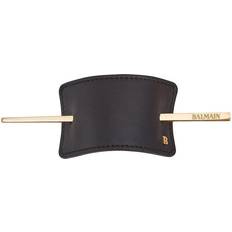 Hair Couture Hair Barrette Black Leather Hårpynt
