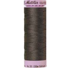 Baumwolle Nähgarn Mettler Silk Finish Cotton Thread 50wt 164yd-Dark Charcoal