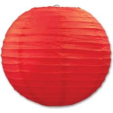 Red Cake Candles Beistle Paper Lanterns 9 1/2 Red 6 Pack 3/Pkg