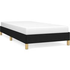 Polyester - Single Beds Bed Frames vidaXL black, 25 cm/ Bed Frame