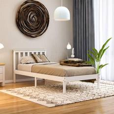 Vida Designs Milan Wooden Low Foot Bed