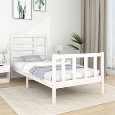 vidaXL Bed Frame White