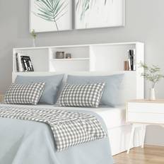 vidaXL Con Contenitore Bianco 160x19x103.5 cm Testiera 160cm