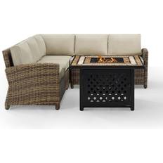 Patio Furniture Crosley Furniture Bradenton Collection Outdoor Lounge Set