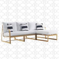 Metal Modular Sofa Adore Decor Elle Mirabelle Modern Modular Sofa