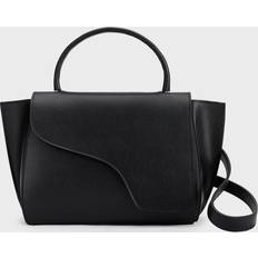 ATP Atelier Arezzo saffiano handbag black one size