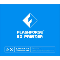 Billiga 3D-skrivare Flashforge Blå Byggtejp Guider 2s