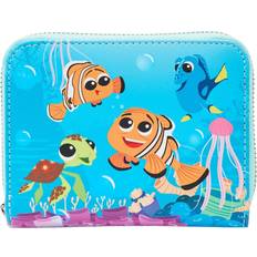 Loungefly Finding Nemo 20th Anniversary Wallet - Blue/Orange/Purple