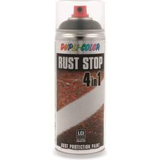 Dupli-Color 868320 RUST STOP RAL 9005 Metallfarbe, Lackfarbe Schwarz 0.4L