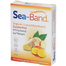 Nahrungsmittel SEA-BAND Ingwer-Lutschbonbons zuckerfrei 24 Stück