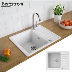 Sink 58 x 46 cm with Drying Place