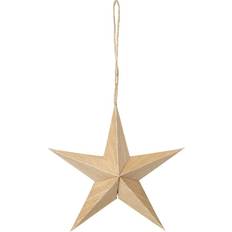 Broste Copenhagen Dekorationer Broste Copenhagen Venice Ornament Stjerne Ø15 cm Natural Juletræspynt