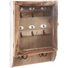 Atmosphera Wood Nøgleskab Grantræ 38 x 27 x 9 cm Opbevaringsboks