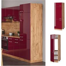 Kitchen Units Vicco Fridge Conversion Cabinet Kitchen R-Line 60 cm Oak Anthracite