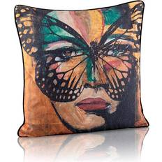 Carolina Gynning Secret Butterfly Cushion Cover Green (50x50cm)