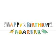 Animal Guirlandes Folat 1 Guirlande Lettre Happy Birthday Dino Roars