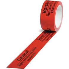 Packklebeband & Packband Transpak TransPak Warn-Klebebänder 50 mm x 66 lfm. ''Empfindliche Geräte''