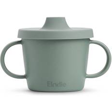 Grün Auslaufsichere Becher Elodie Details Trinklernbecher Mit Deckel Pebble Green