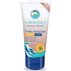 Solskyddsmedel Stream 2 Sea SPF 30 Helt Naturligt Biologiskt Nedbrytbart Och Revsäkert Solskyddsmedel