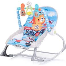 Blauw Baby Schommels Chipolino Baby Spa Wipstoel met Muziek en Kalmerende Trillingen