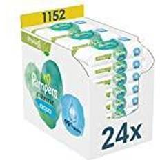 Wit Babyhuiden Pampers Billendoekjes Harmonie Aqua 24x48 = 1152 stuks